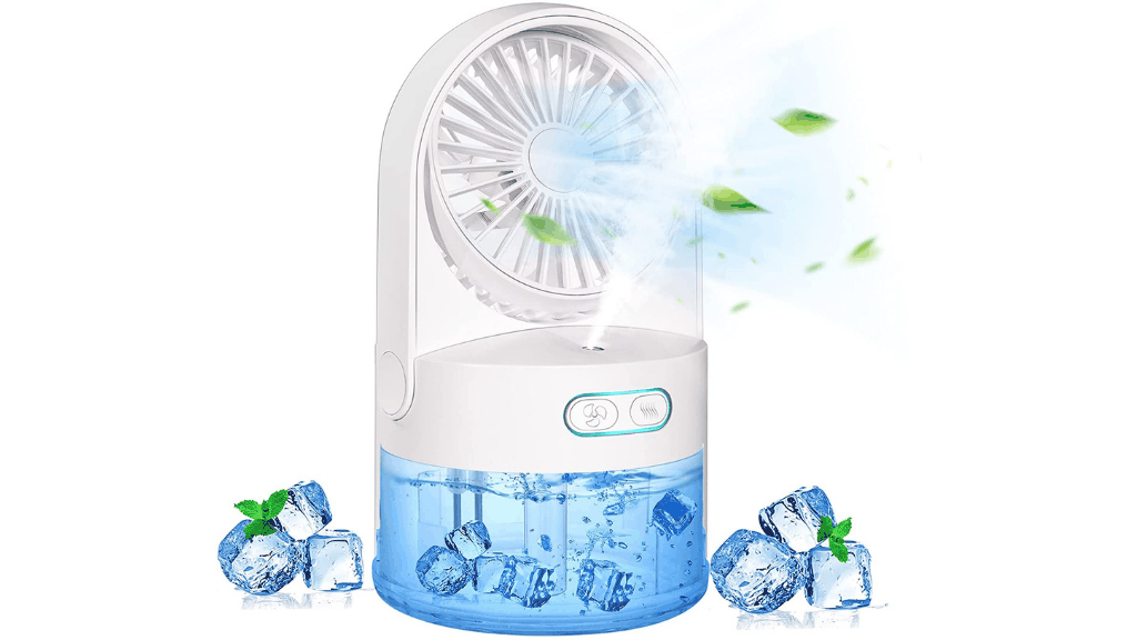 misting desk fan