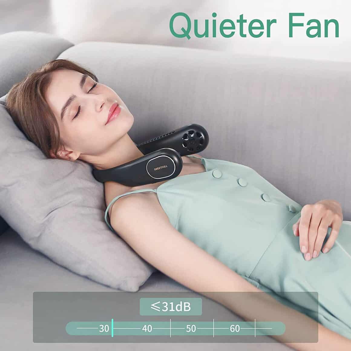 The 9 Best Neck Fans Of 2022 ACTUALLY Tested   SWEETFULL Portable Neck Fan Personal Fan Bladeless Fan 4000mAh 6 1160x1160 