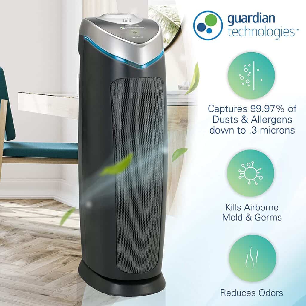 Air Purifier with UV Light Sanitizer - technologies