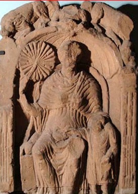 a fan in ancient rome