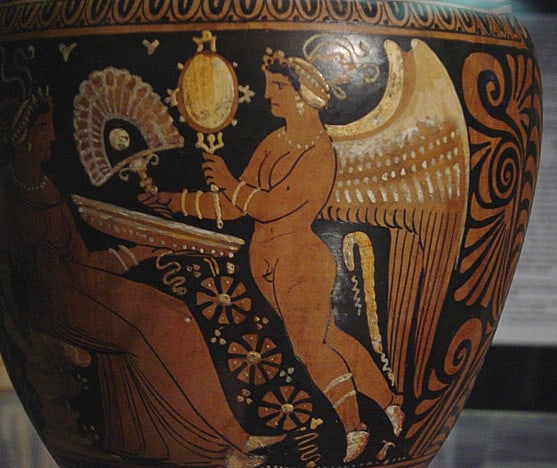 fan in ancient greece
