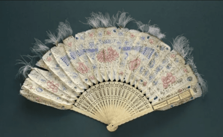 A Chinese folding fan
