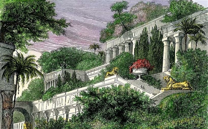 The Hanging Gardens of Babylon are Actually a Green Roof