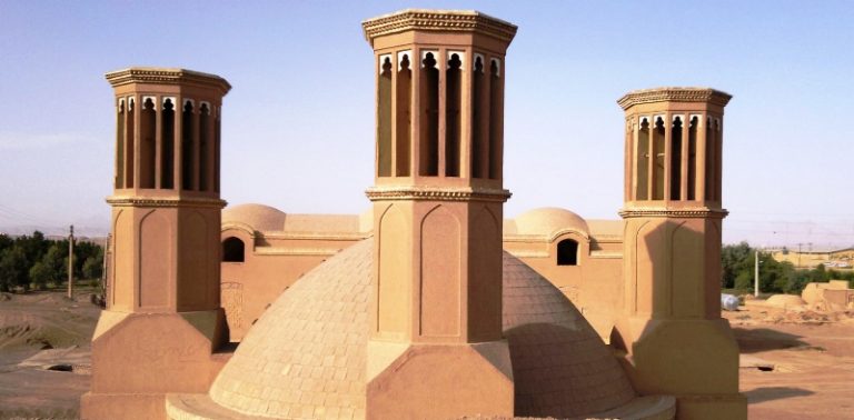 Ancient cooling system - windcatcher in Persia