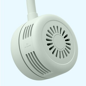 JISULIFE Mini Neck Fan for running with 40 air inlets