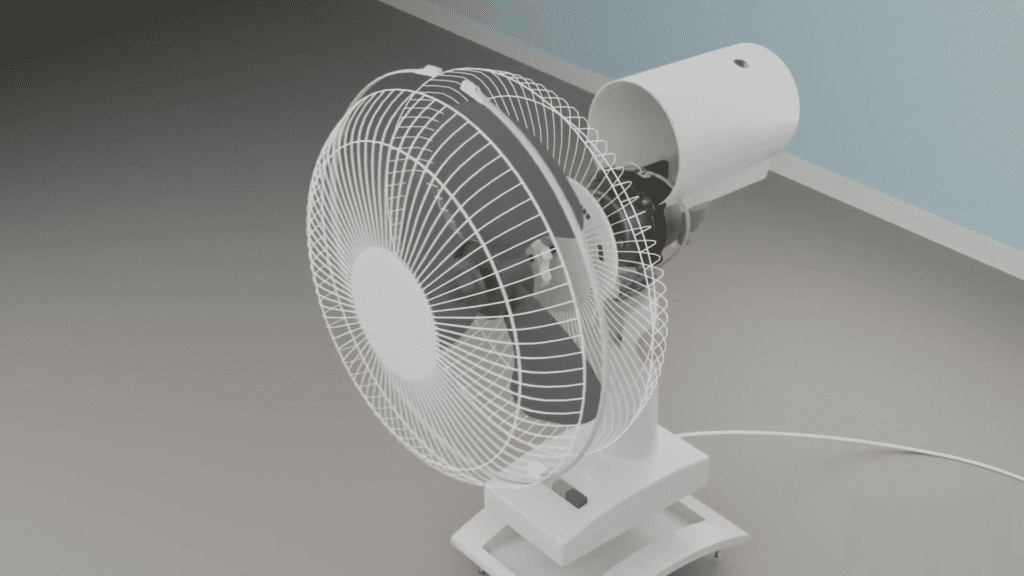How Oscillating fan looks like