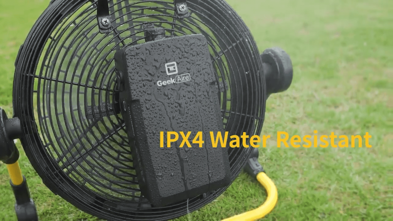 Geek Aire Battery Operated Misting Fan Review